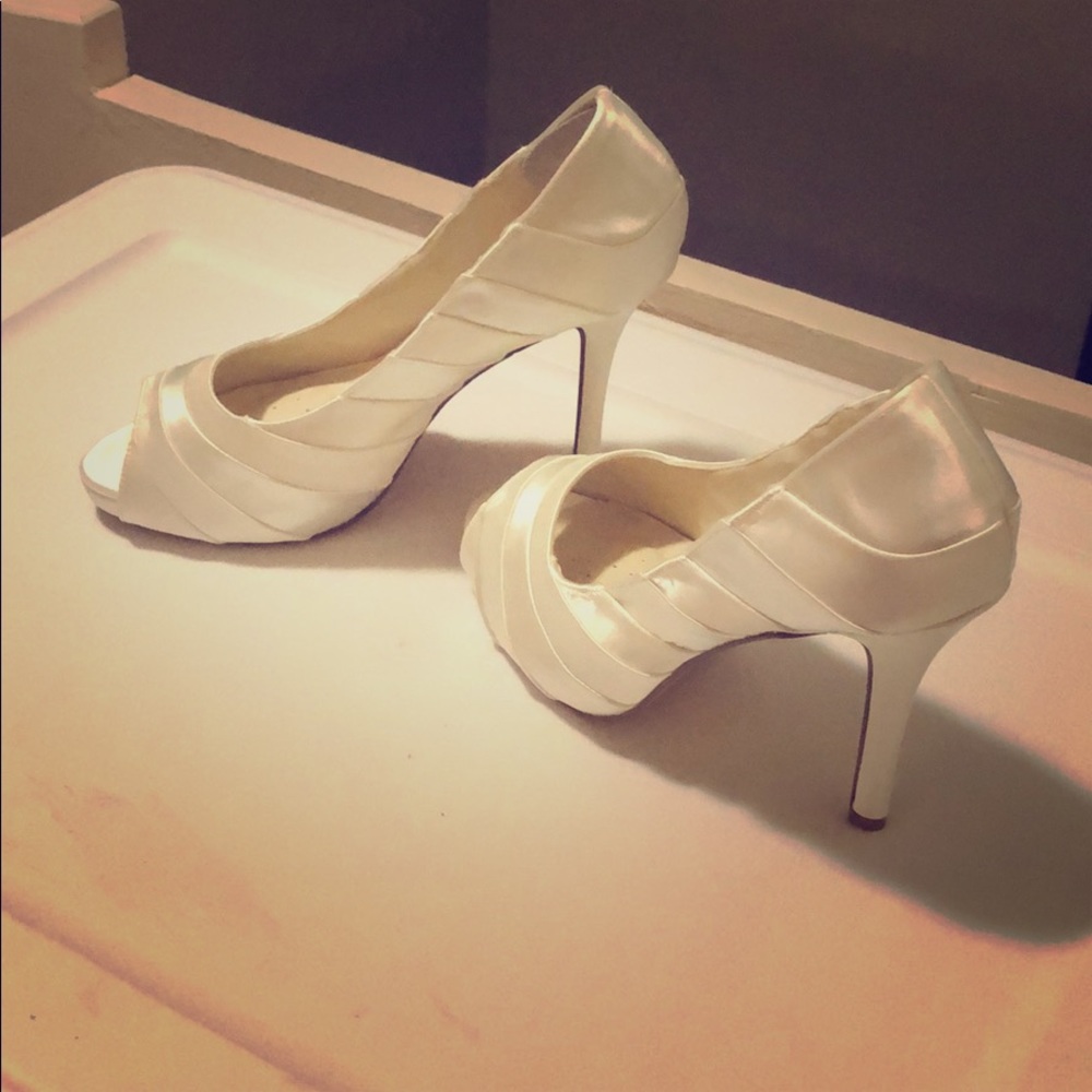 White heels